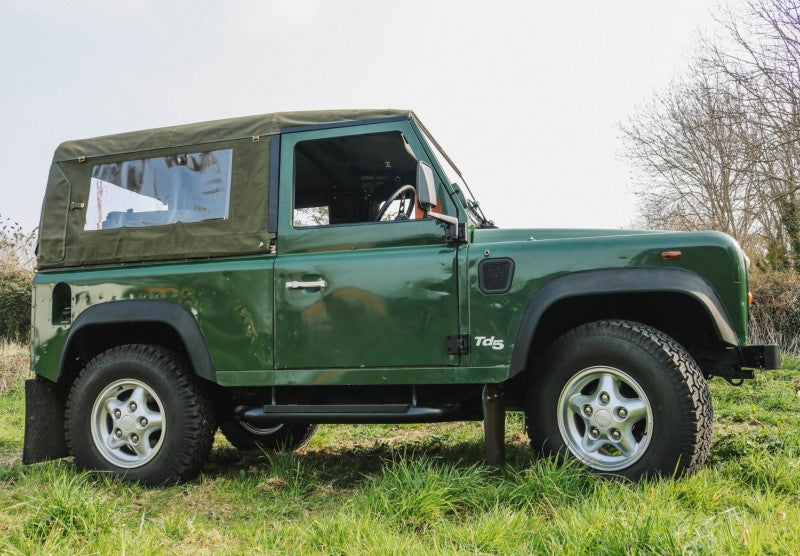 Soft Top Kit (Heavy Duty) Defender 90 (khaki) Canvas (mit Seitenfenstern)