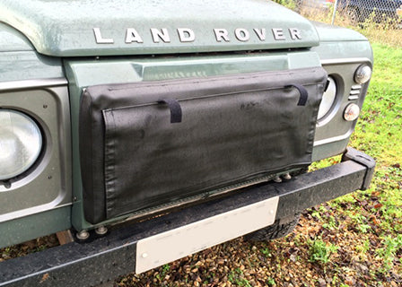 Kühlerabdeckung / RADIATOR MUFF COVER Defender