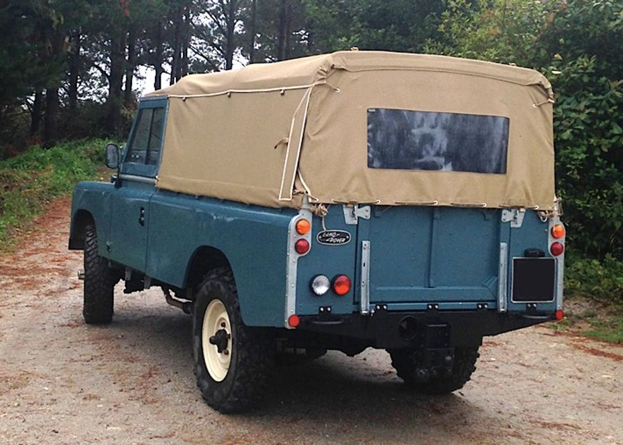 Canvas Soft Top / Plane / Verdeck 109" (ohne Seitenfenster)