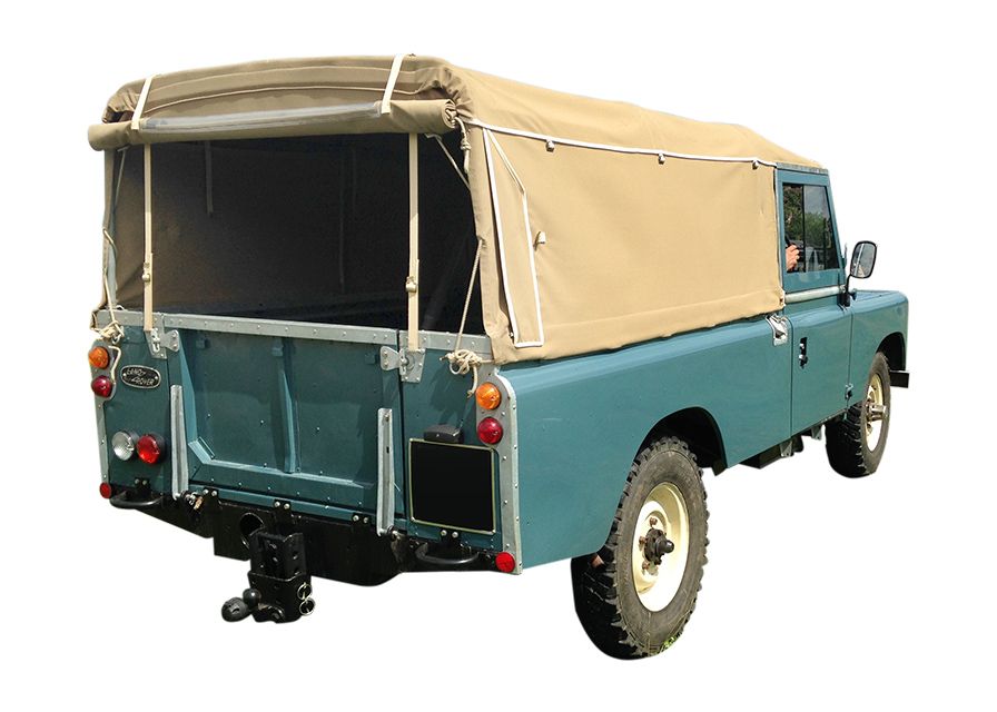 Canvas Soft Top / Plane / Verdeck 109" (ohne Seitenfenster)