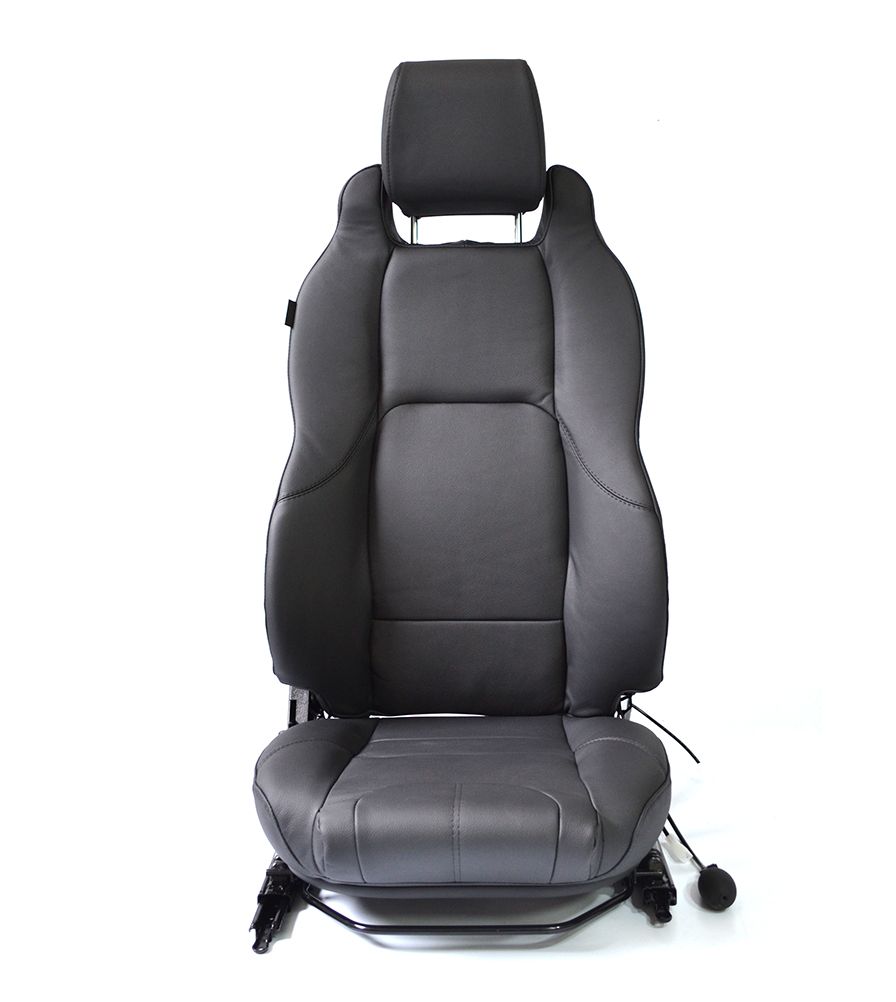 Defender "Elite Sitz MK2" (Paar) beheizt (schwarzes Vinyl)