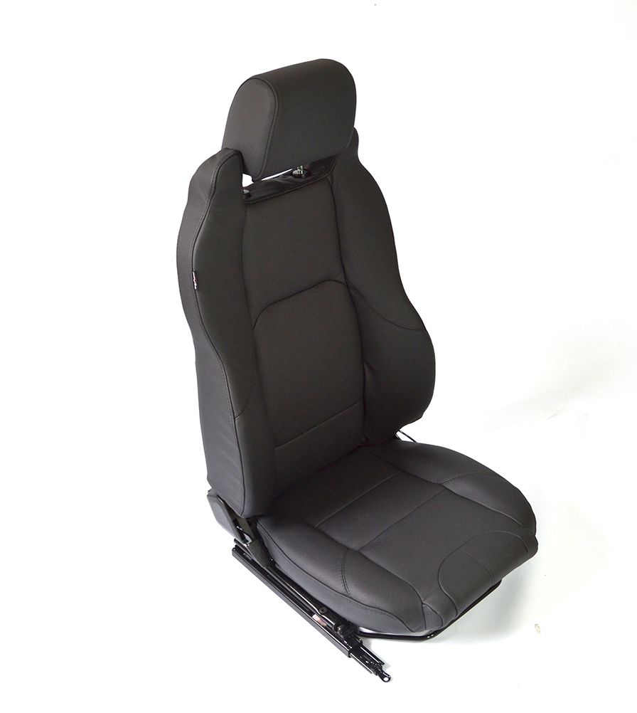 Defender "Elite Sitz MK2" (Paar) beheizt (schwarzes Vinyl)