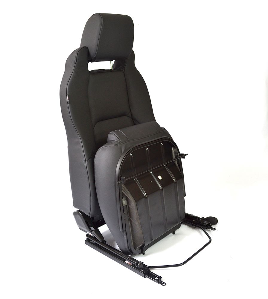 Defender "Elite Sitz MK2" (Paar) beheizt (schwarzes Vinyl)