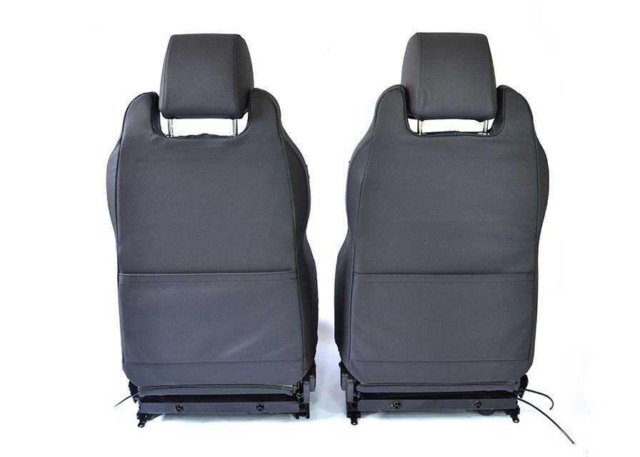 Defender "Elite Sitz MK2" (Paar) beheizt (schwarzes Vinyl)