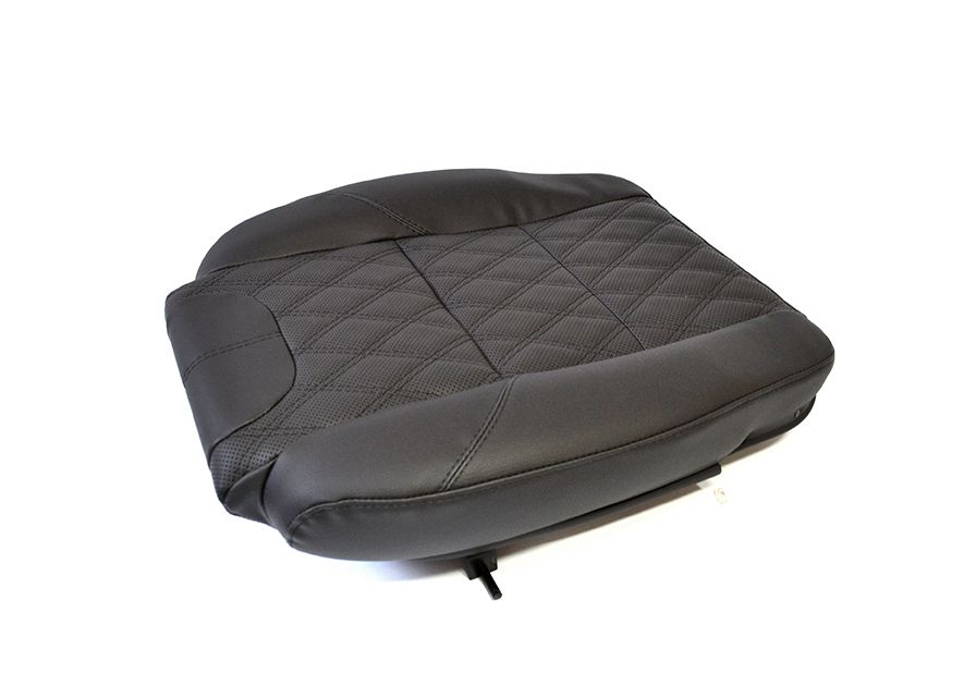 Defender "Elite Sitz MK2" (Paar) beheizt (Diamond, schwarzes Vinyl)