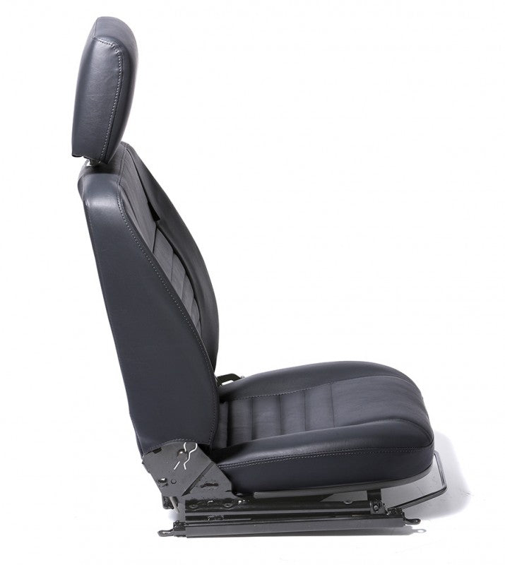 Defender Frontsitz links (schwarzes Vinyl)