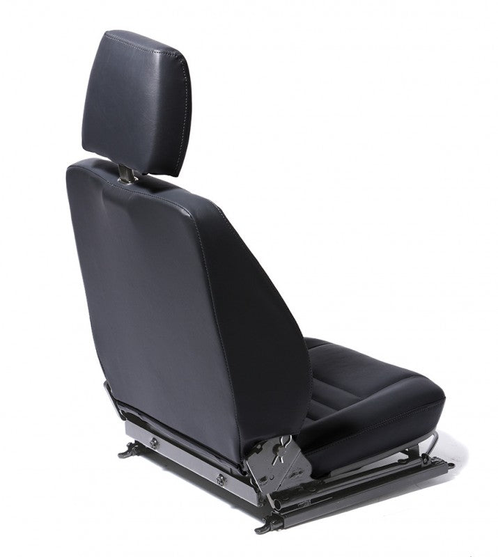 Defender Frontsitz links (schwarzes Vinyl)