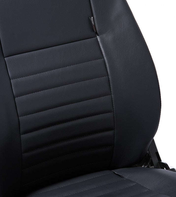 Defender Frontsitz links (schwarzes Vinyl)