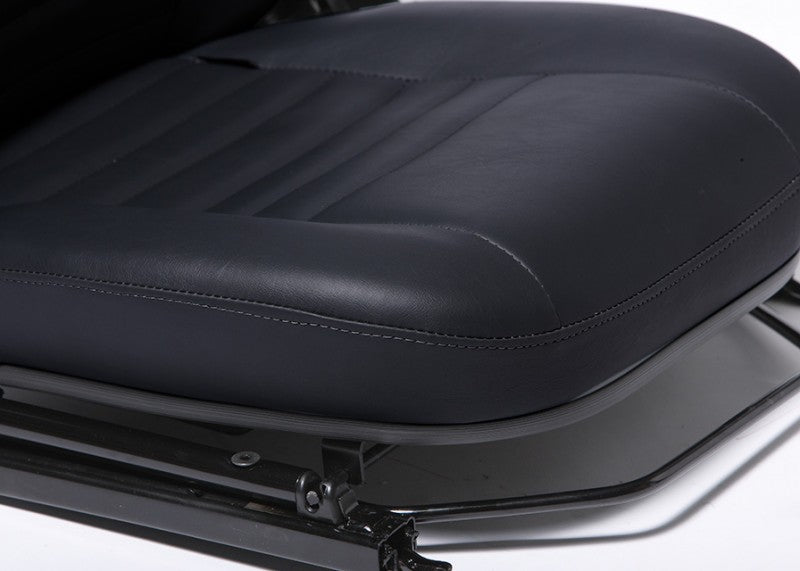 Defender Frontsitz links (schwarzes Vinyl)