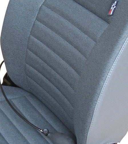 Defender Frontsitz links (Denim Twill Vinyl)