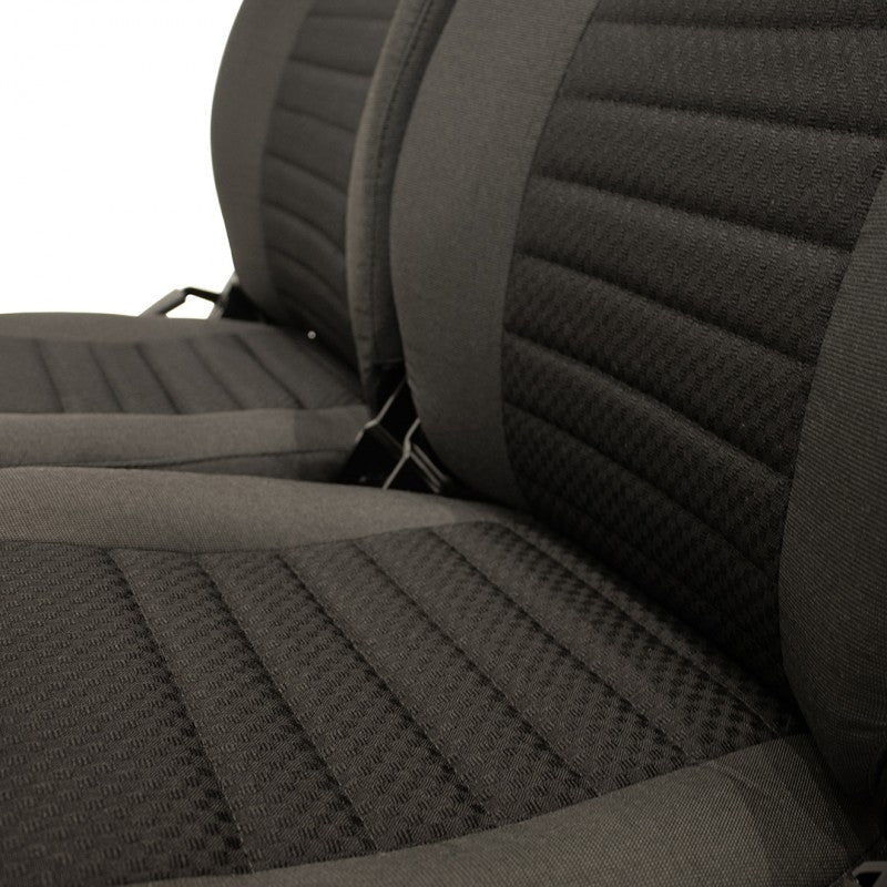 Defender Frontsitze (Paar) "Graphite Stoff" (beheizt)
