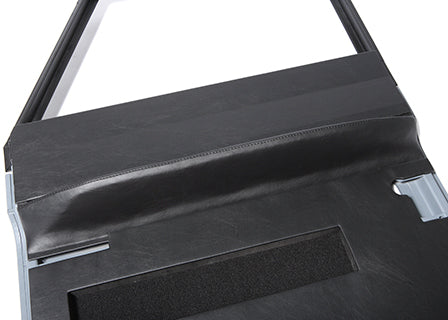 Türverkleidungen vorne (Set) mit Tasche (schwarz)