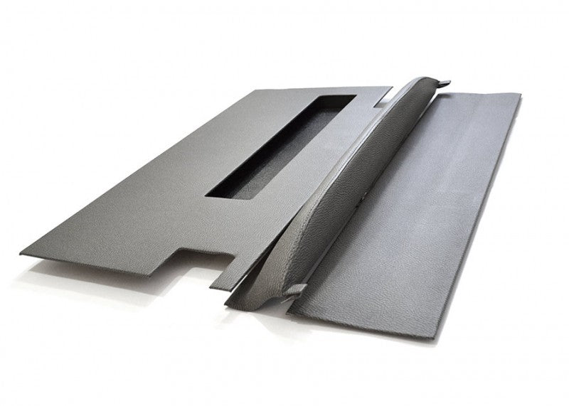 Türverkleidungen vorne (Set) mit Tasche (elephant hide / grau)