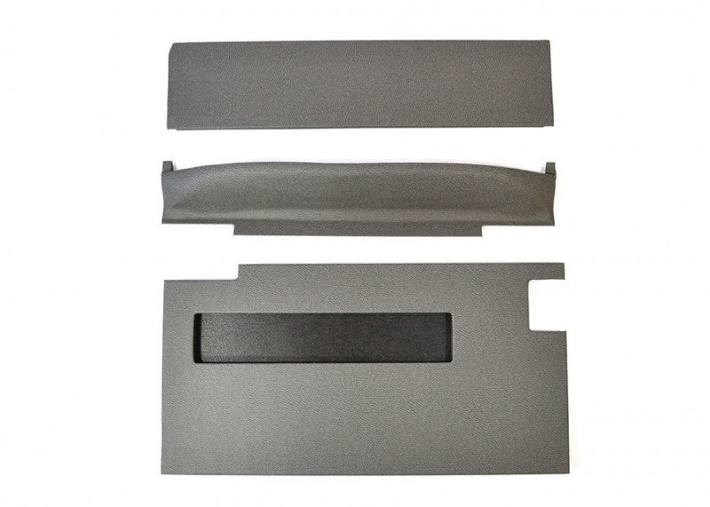 Türverkleidungen vorne (Set) mit Tasche (elephant hide / grau)