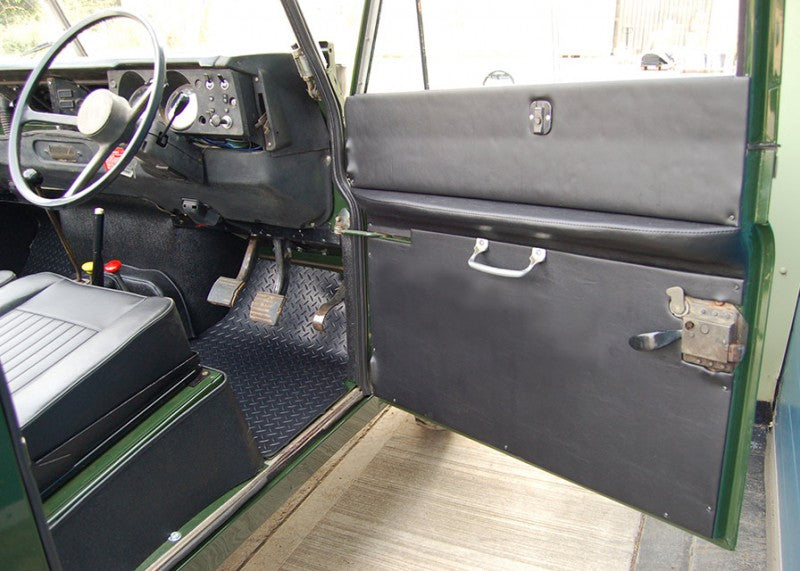 Türverkleidungen vorne (Set) ohne Tasche (schwarz)