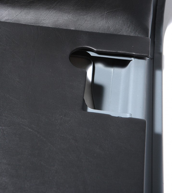 Türverkleidungen vorne (Set) ohne Tasche (schwarz)