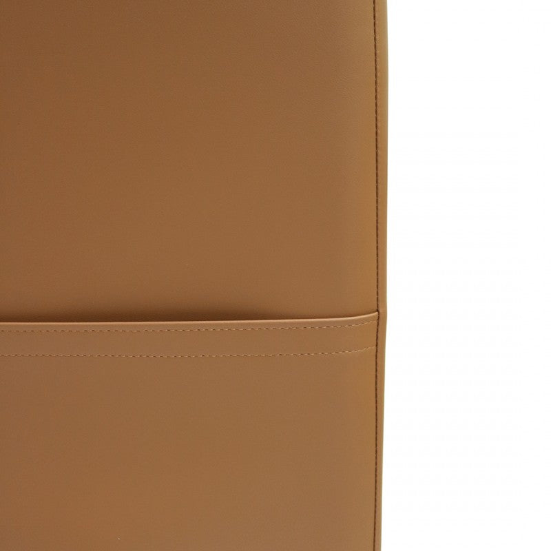 Defender "County Classic Flute" Frontsitze (Paar) beheizt (Oxford Tan Vinyl)