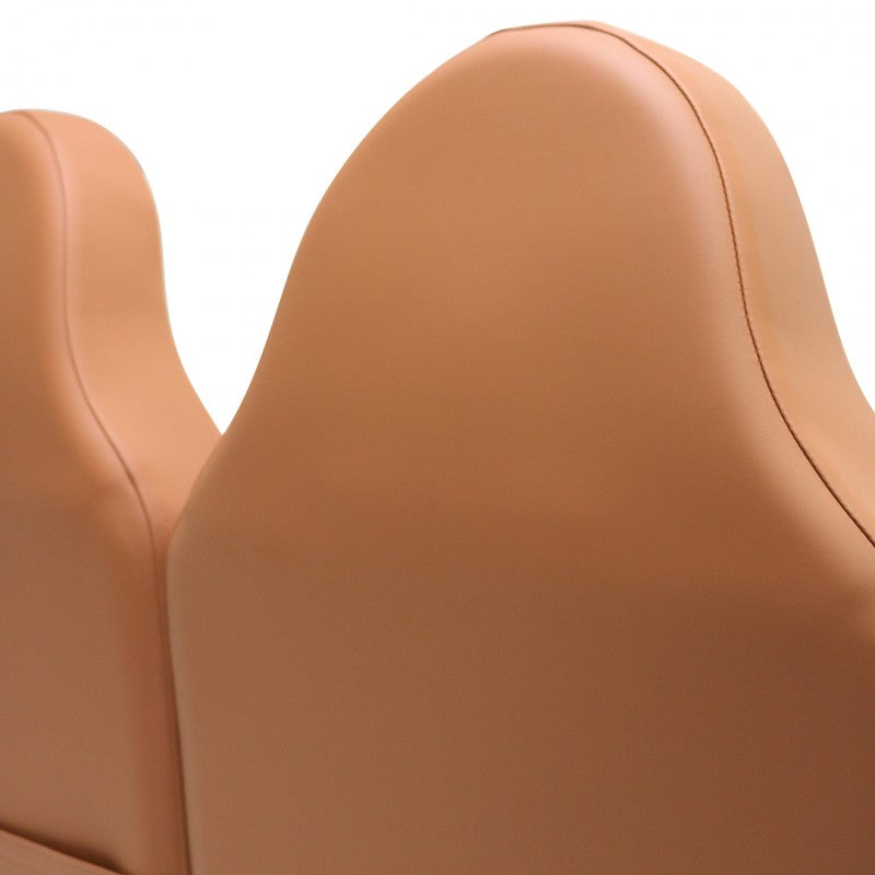 Defender "County Classic Flute" Frontsitze (Paar) beheizt (Oxford Tan Vinyl)