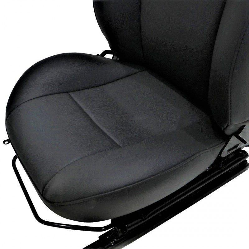 Defender "Urban" Frontsitze (Paar) beheizt (schwarzes Leder)