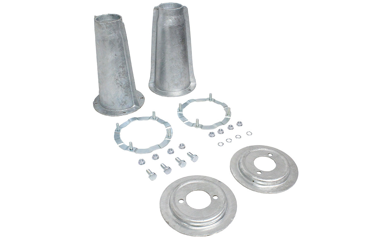 Stoßdämpferaufnahmen-Kit Paar vorne Defender verzinkt