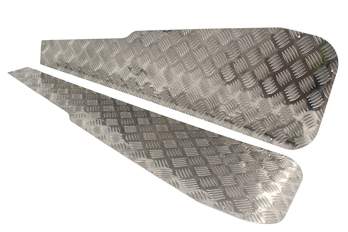 Aluriffelblech Kotflügel Serie