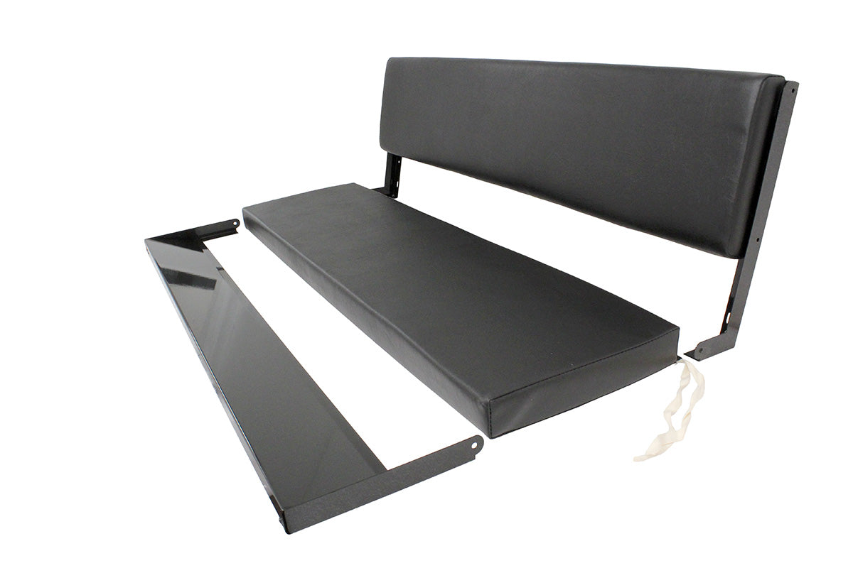 Sitzbank hinten (3-Sitzer) schwarzes Vinyl