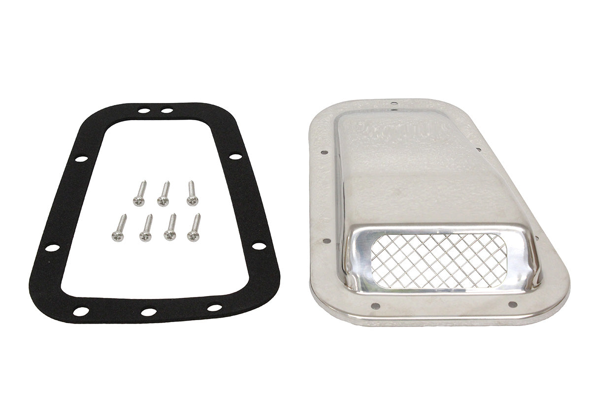 Lufteinlass Hutze Heizung rechts Defender (Edelstahl)