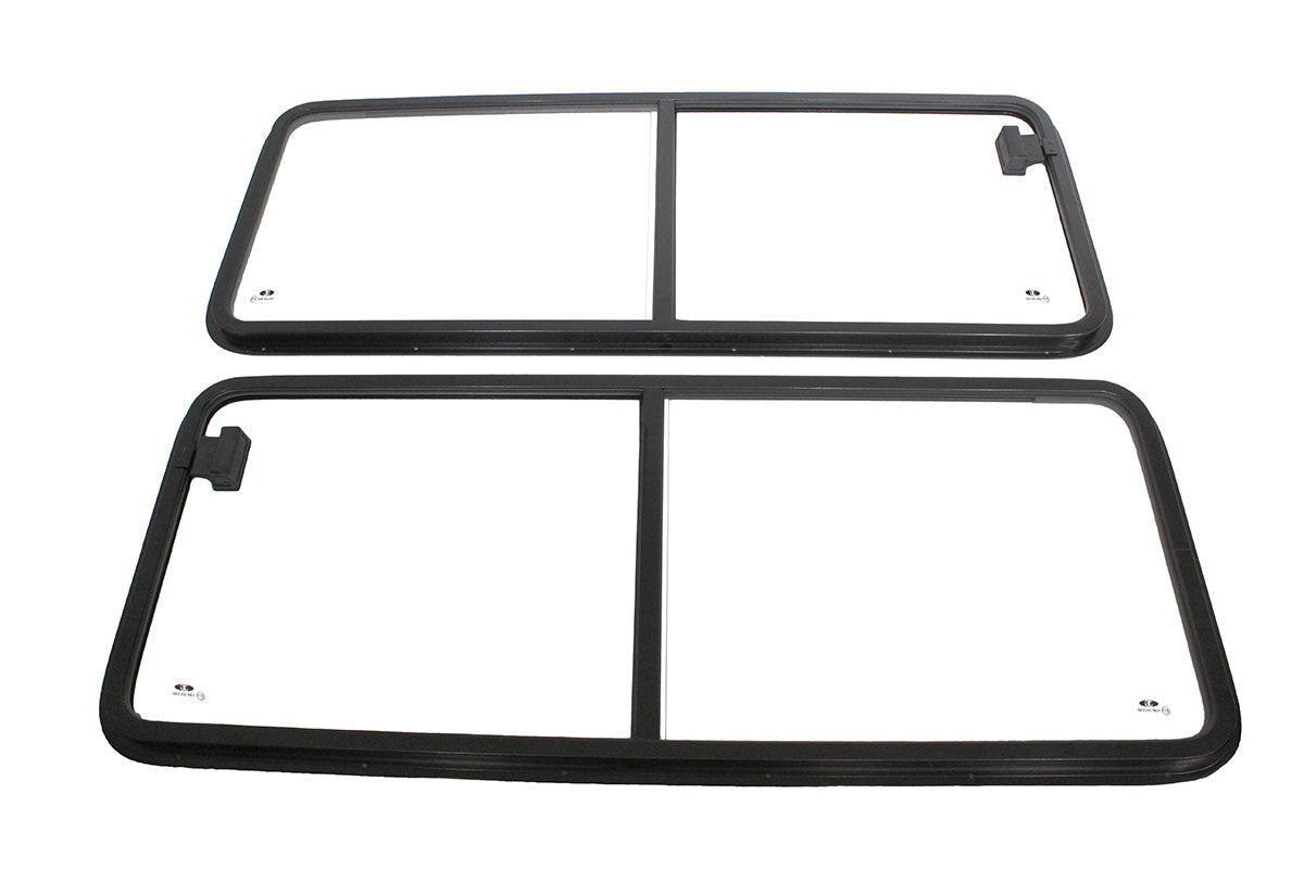 Schiebefenster-Kit (seitlich) klar (Paar) Defender