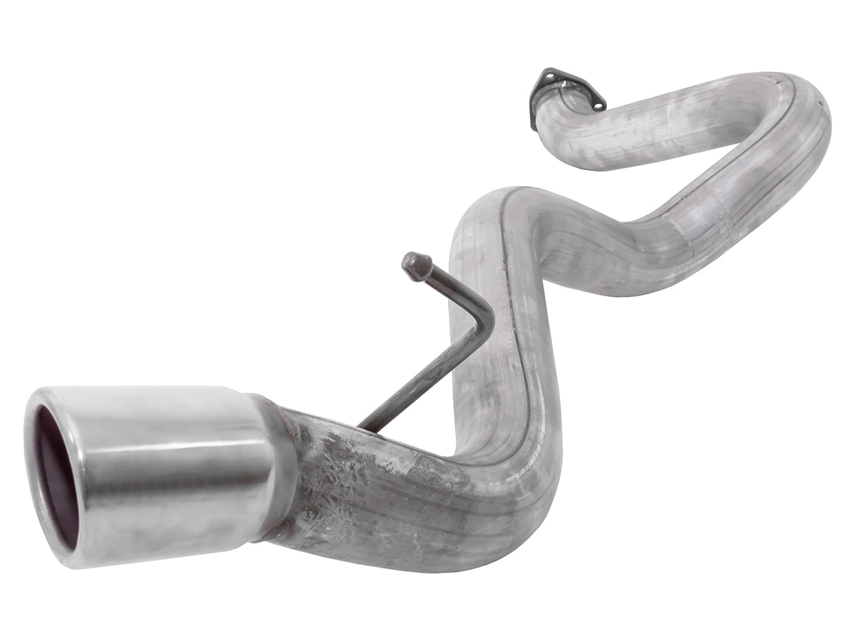 Auspuffrohr Ersatz für Endschalldämpfer Defender 90 Td5 / Td4 (Edelstahl) (Big Bore 3")