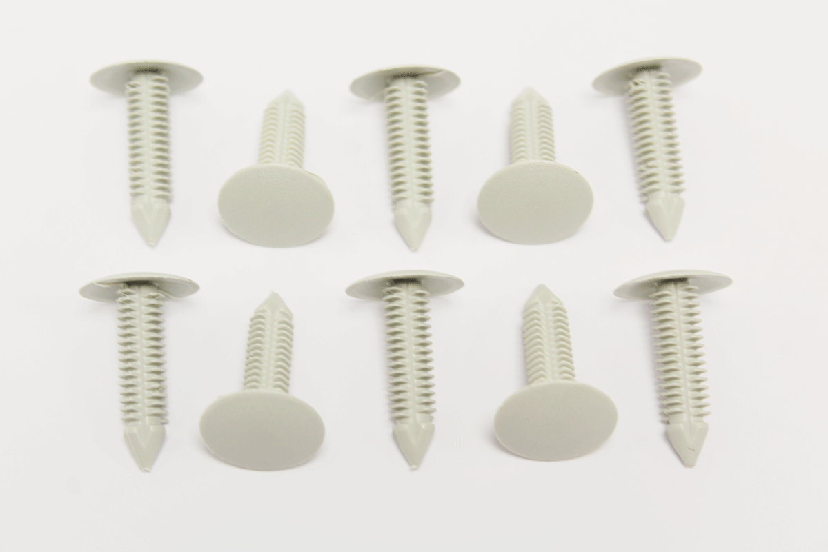 Plastikclip Dachhimmel (hell grau) Defender