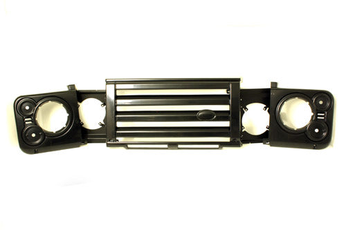 Kühlergrill und Scheinwerferverkleidungen Defender (TVX glänzend schwarz)