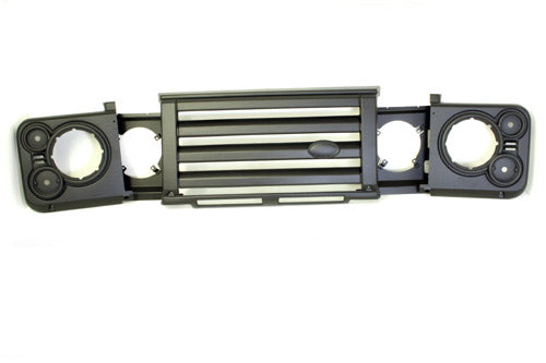 Kühlergrill und Scheinwerferverkleidungen Defender (TVX matt-schwarz)