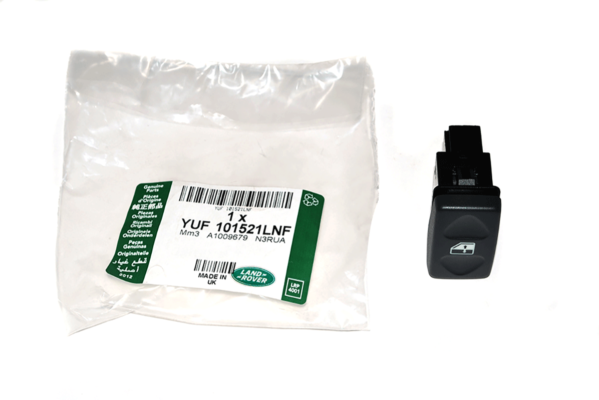 Schalter Fensterheber Defender (ab 2A000001 / 2002) (original Land Rover)