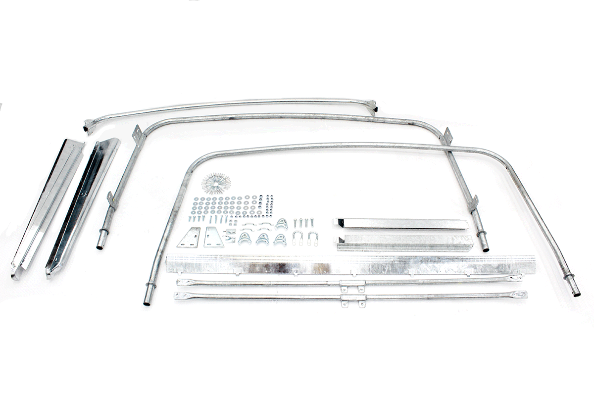 Gestänge Soft Top verzinkt (109"LWB) ganze Länge