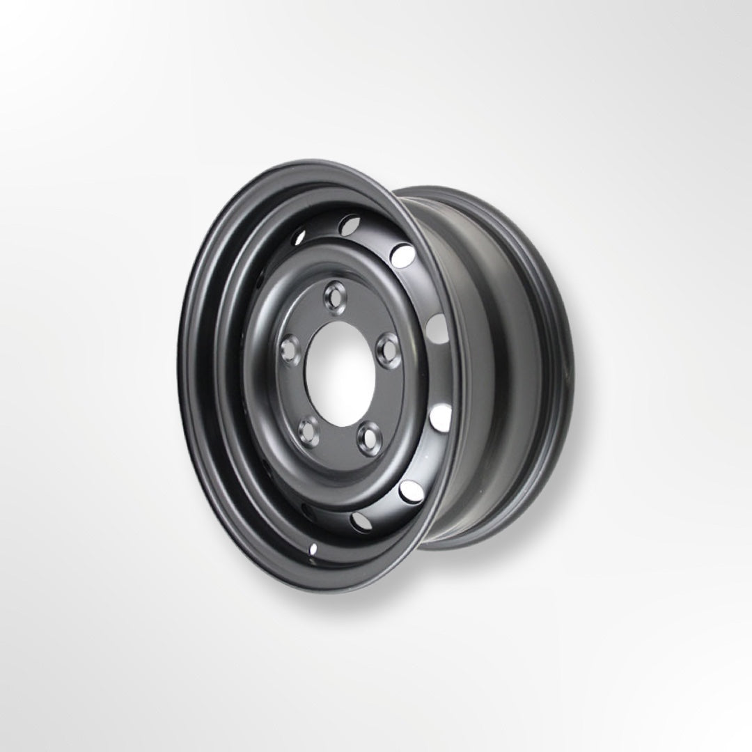 Stahlfelge Wolf 16X6,5" (schwarz) Terrafirma