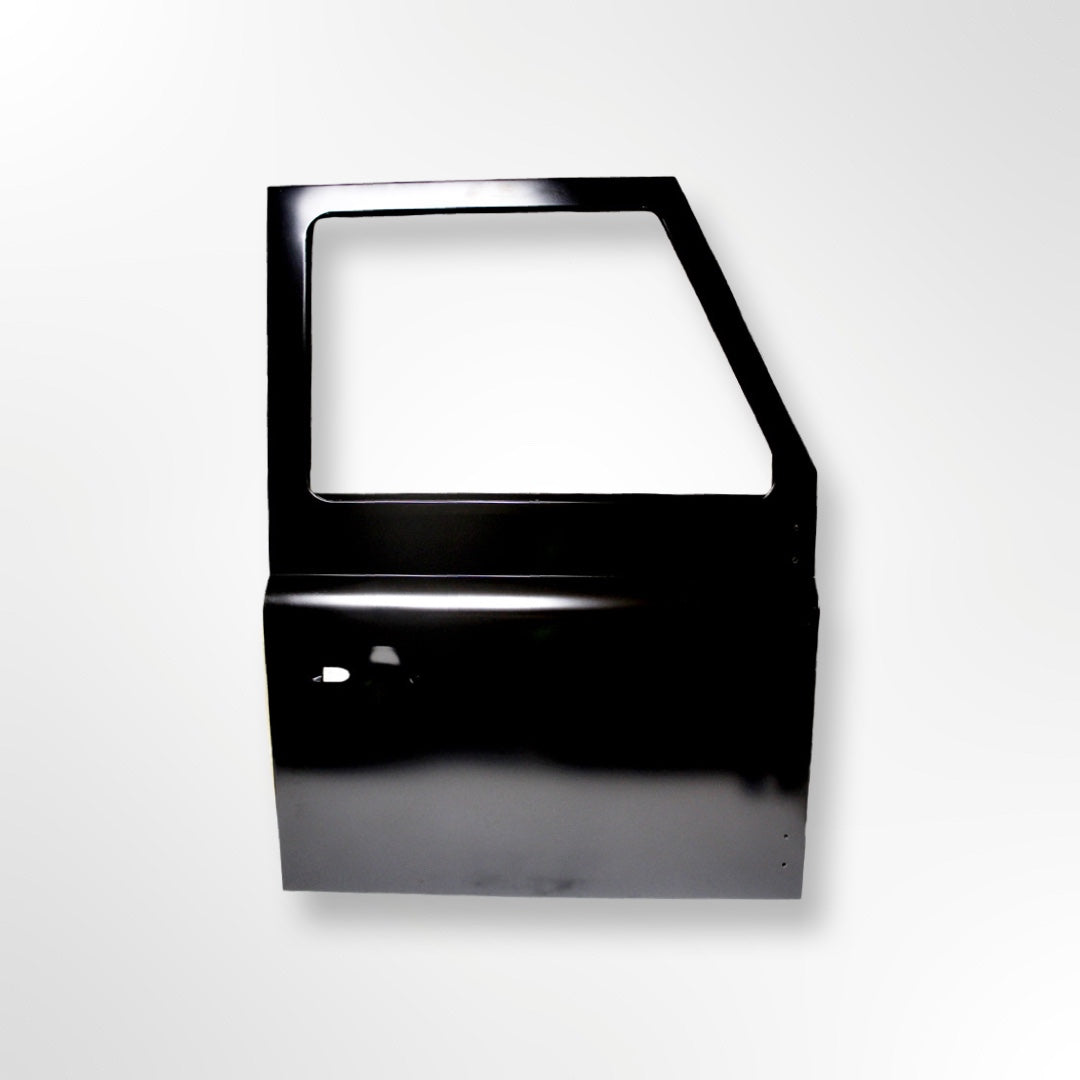 Tür vorne rechts Defender (bis 5A689036) (Aluminiumhaut auf Stahlrahmen) (mit Druckknopf) (original Land Rover)