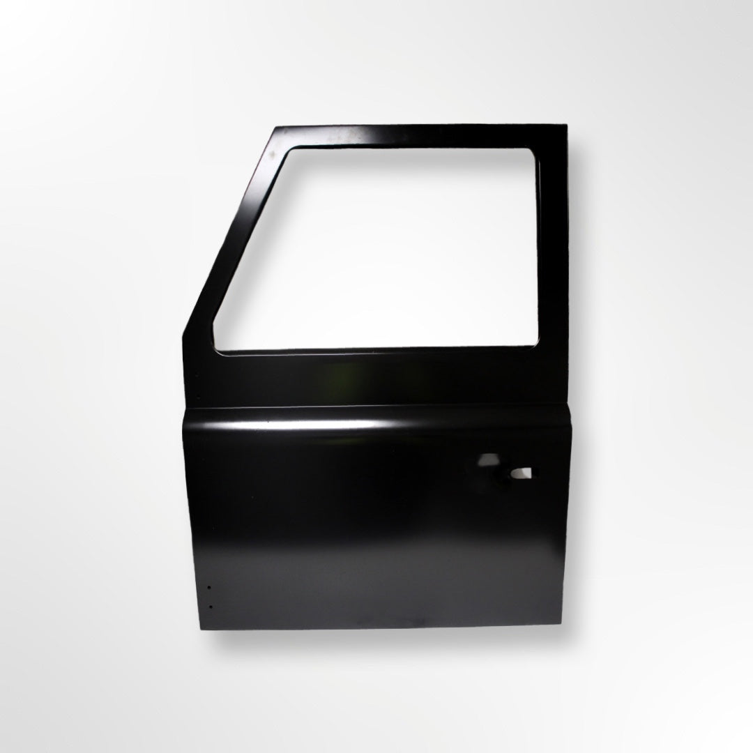 Tür vorne links Defender (bis 5A689036) (Aluminiumhaut auf Stahlrahmen) (mit Druckknopf) (original Land Rover)