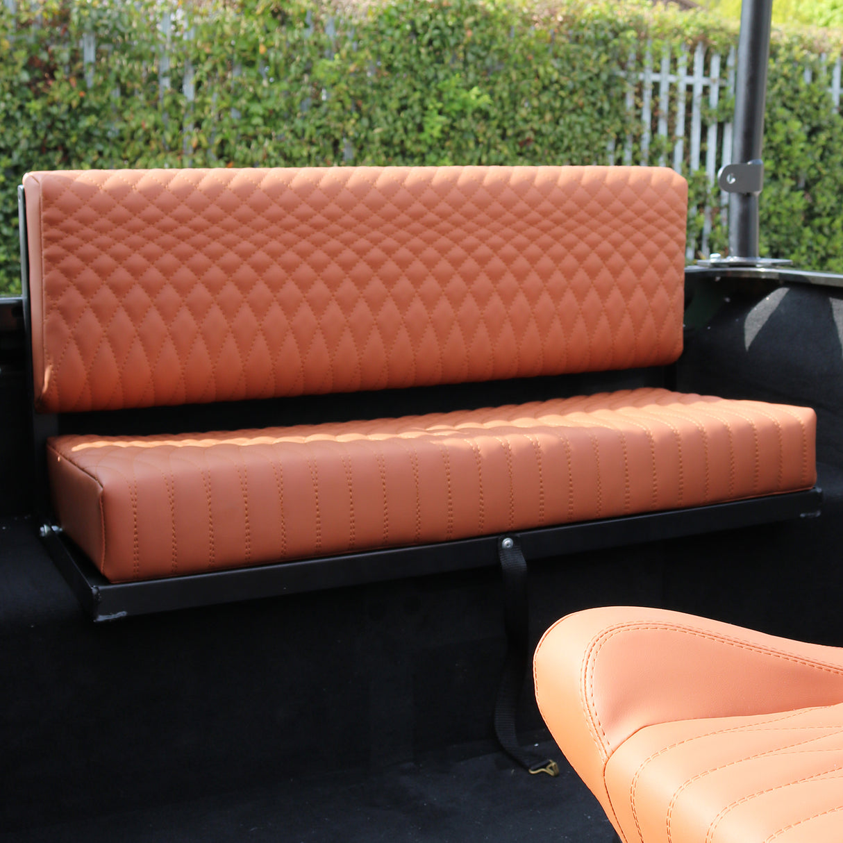 Sitzbank (2er) Laderaum Serie & Defender "OXFORD TAN VINYL VAULT"