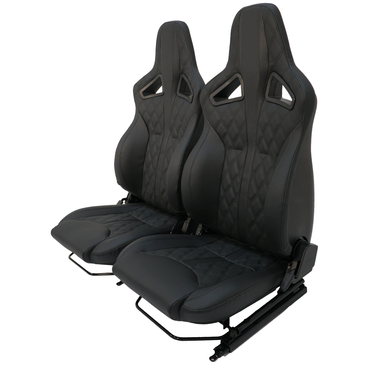 Defender Sportsitze (Paar) beheizt "Elite Sports" (DIAMOND BLACK VINYL)