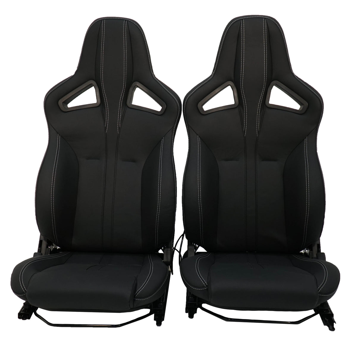 Defender Sportsitze (Paar) beheizt "Elite Sports" (XS BLACK VINYL)
