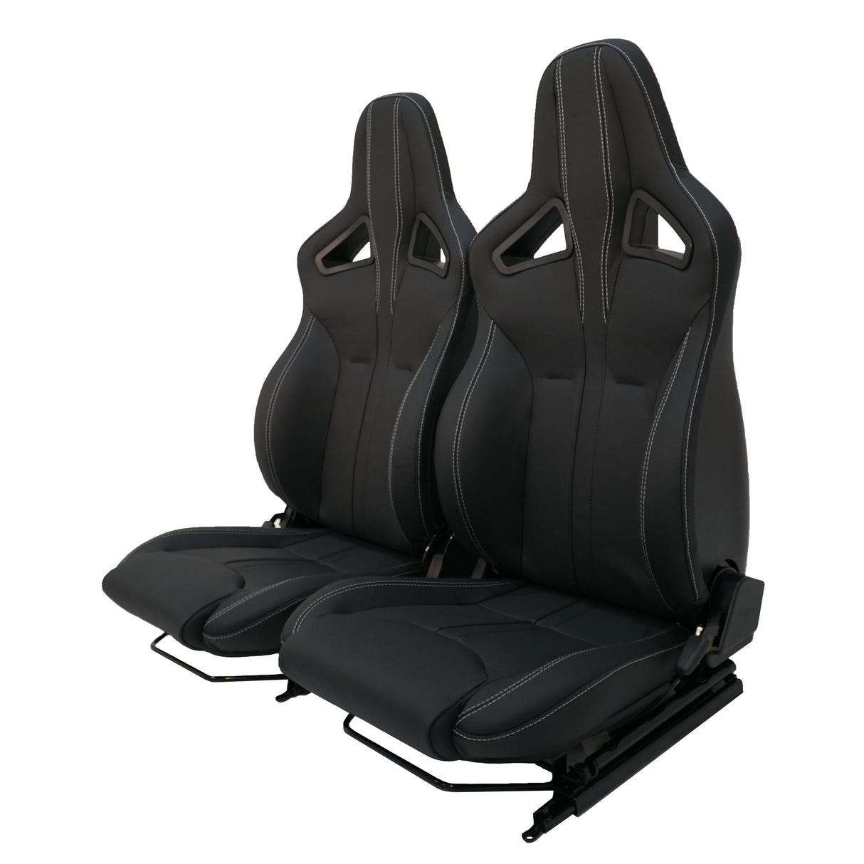 Defender Sportsitze (Paar) beheizt "Elite Sports" (XS BLACK VINYL)