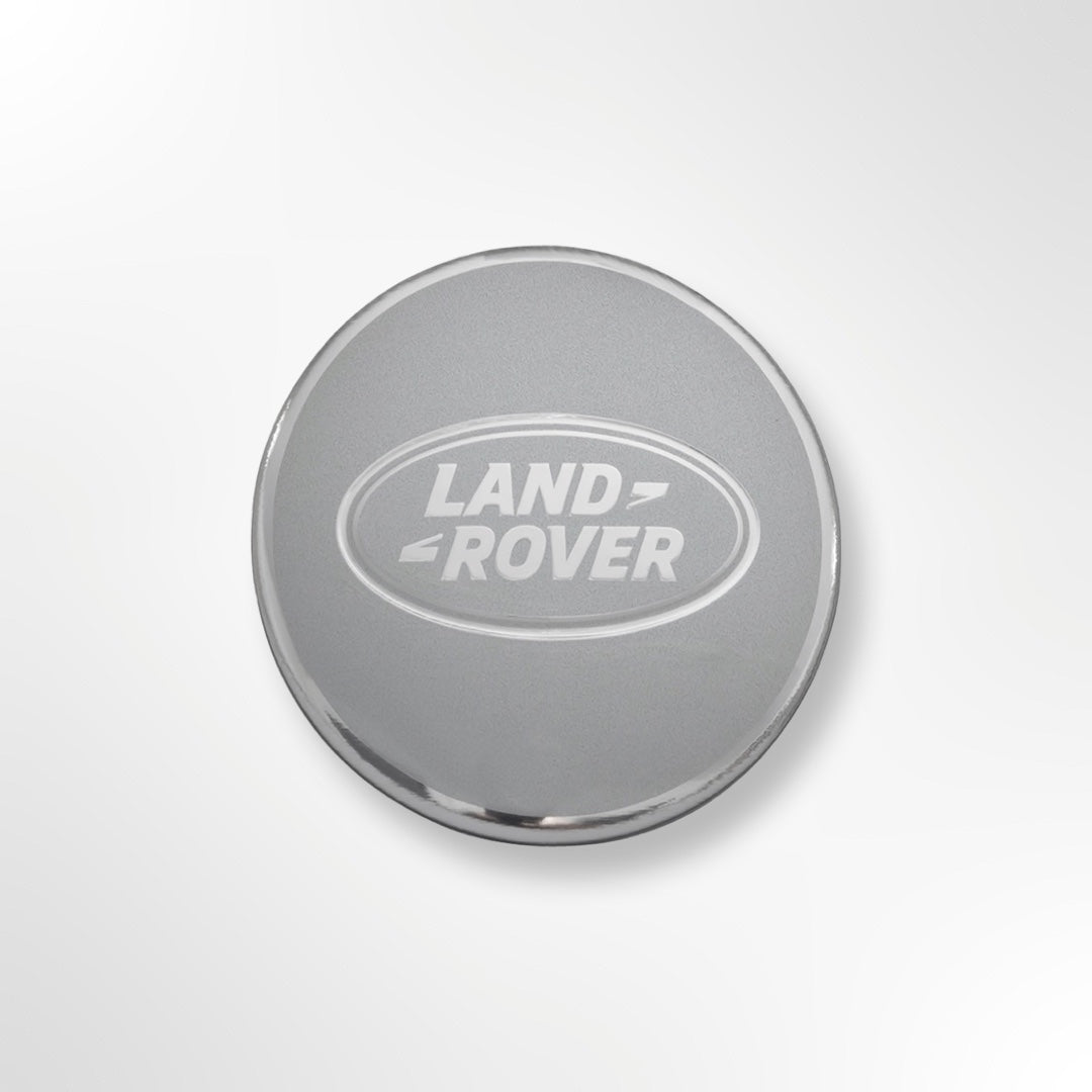 Nabenkappen Aluflegen (silber) 4er-Set (original Land Rover)