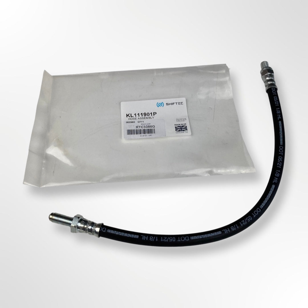 Bremsschlauch / Kupplungsschlauch OEM (VA/Kuppl. für S. 2&2a, HA für 88" bis 1980/81)