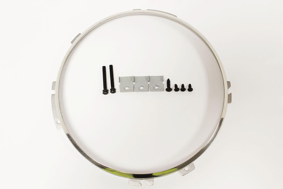 Scheinwerferbefestigungsring Defender (Edelstahl)