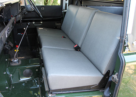 Serie Frontsitz-Set "ELEPHANT HIDE GREY" (geschraubt)