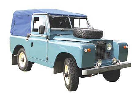 Canvas Soft Top 88" "Blau"