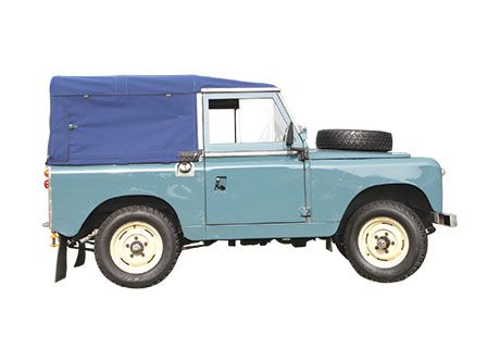 Canvas Soft Top 88" "Blau"