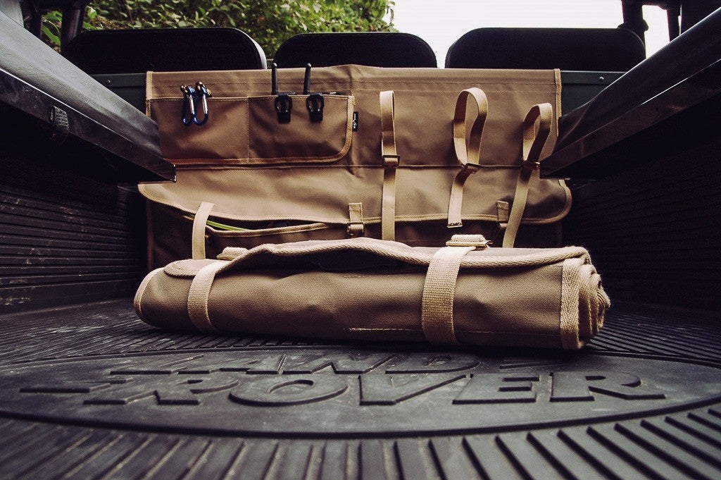 Canvas Tasche Spritzwand Serie & Defender "Sand"