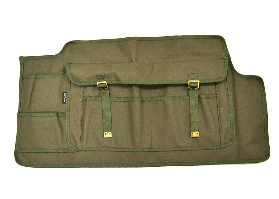 Canvas Türtaschen (Paar) vorne Serie "Khaki"