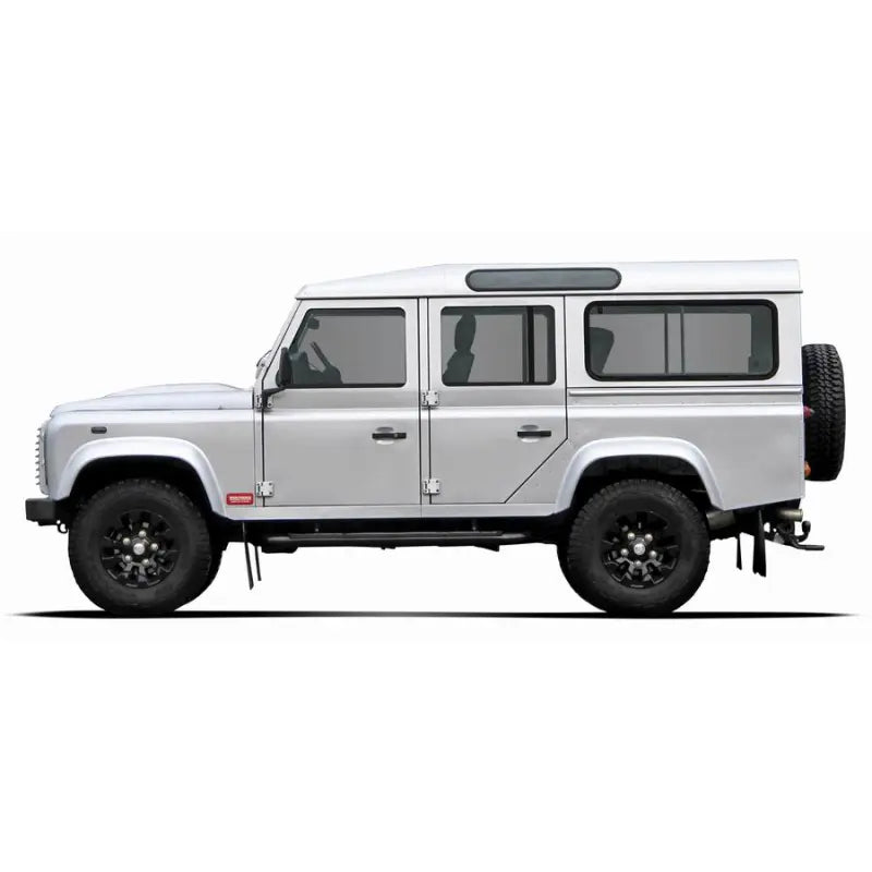 Höherlegungsfahrwerk TREKFINDER für LAND ROVER Defender 110 mit TREKFINDER RAID Dämpfer +40 Millimeter Höherlegung
